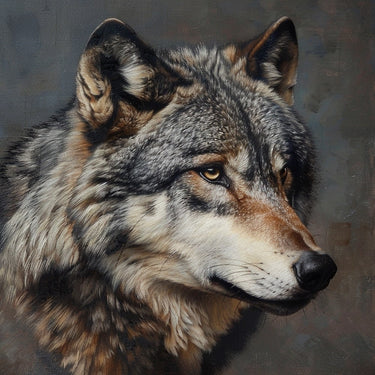 Wolf Head Canvas